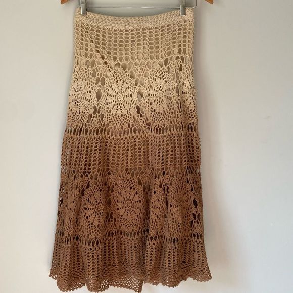 Kocastar Crocheted Bohemian Long Skirt - Picture 3 of 7